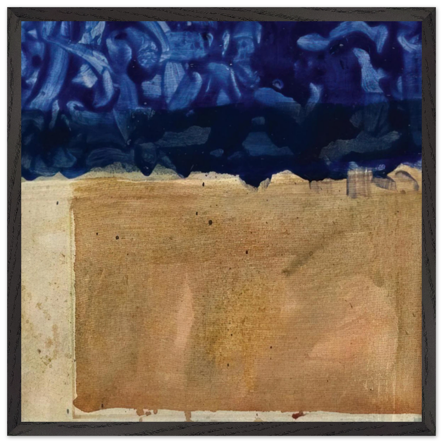 Helen Frankenthaler - Shoreline - 1952 Wall art - 30x45 cm / 12x18 inches - Fine Art Poster-canvas - -