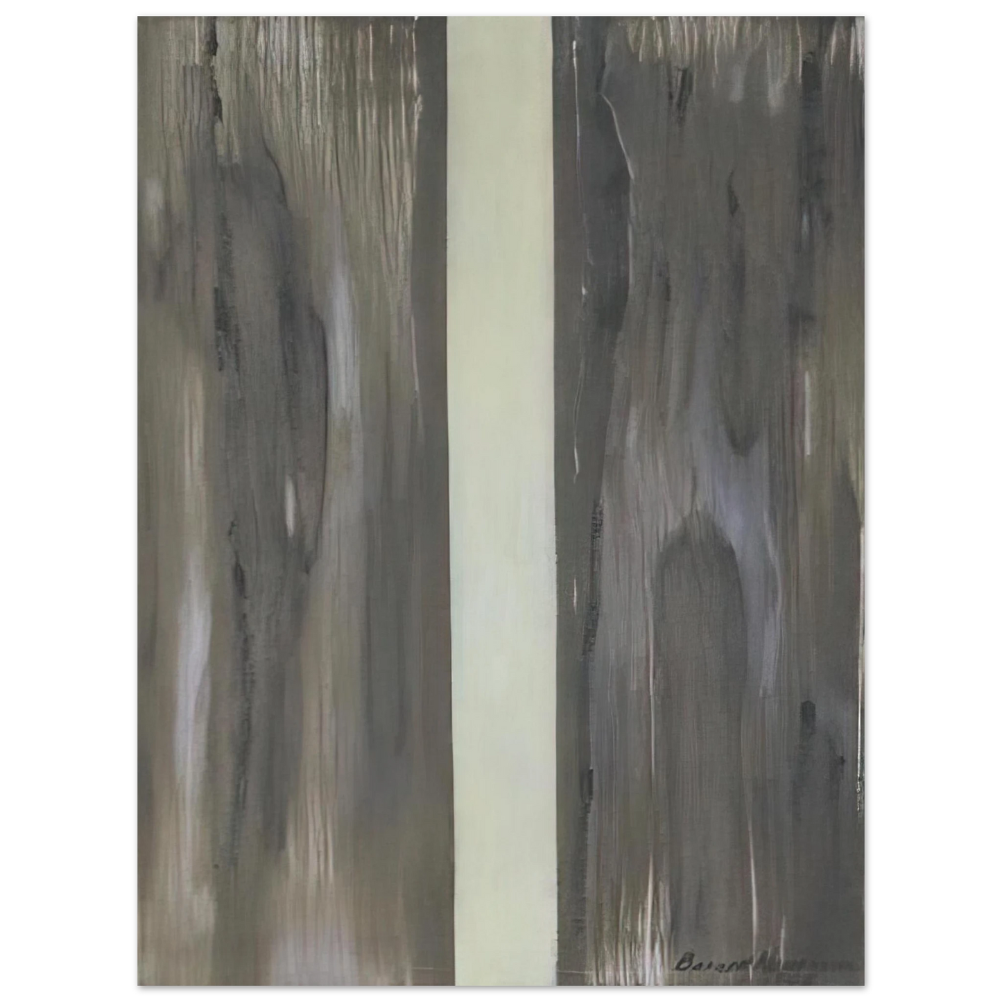 Barnett Newman - Moment  75x100 cm / 30x40inches Fine Art Poster