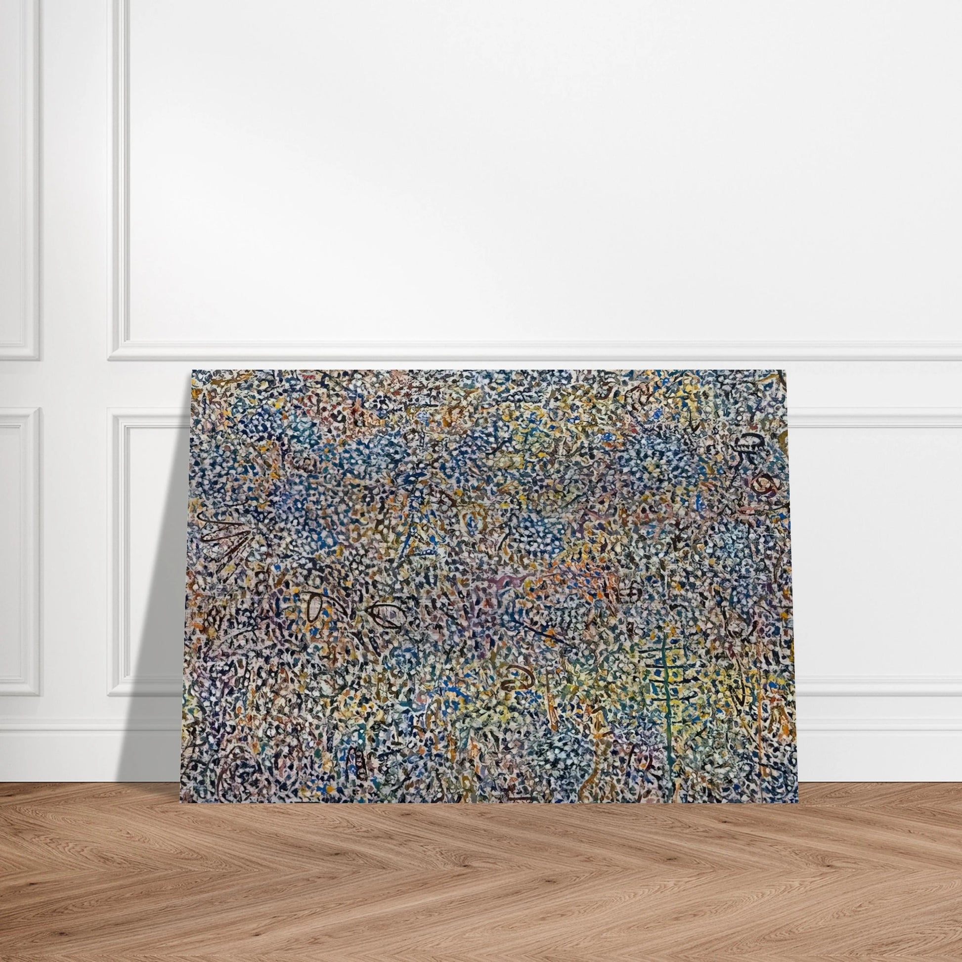 Presence Amaranth Garden - 1974 - Richard Pousette-Dart Brushed Aluminum Print - 70x100 cm / 28x40 inches | Richard Pousette-Dart Aluminum Print | Richard Pousette-Dart Prints