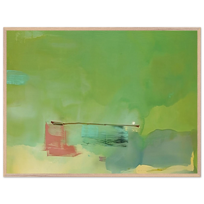 Helen Frankenthaler - Springscape - 1975 Wall art - 30x45 cm / 12x18 inches - Fine Art Poster-canvas - -