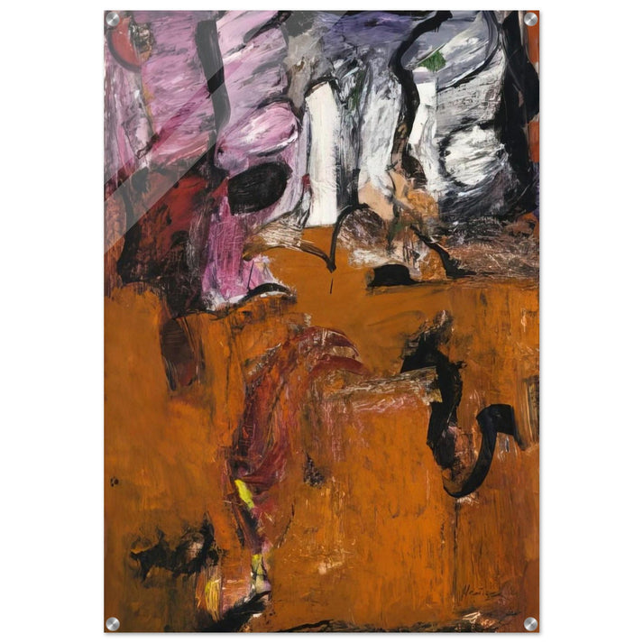 PALLAS ATHENA EARTH 1961 - Grace Hartigan Acrylic Print - 70x100 cm / 28x40″ inches | Grace Hartigan Wall Art | Grace Hartigan Prints