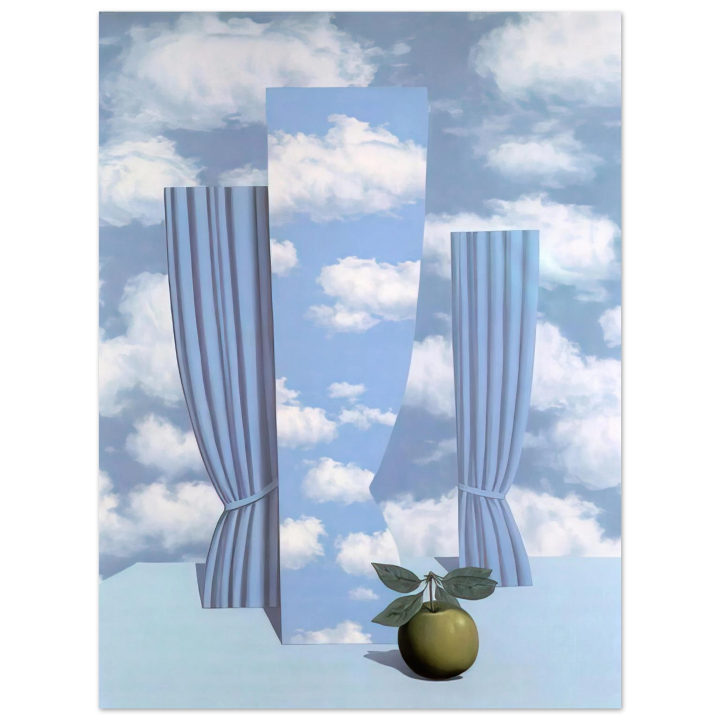 Rene Magritte - BEAUTIFUL WORLD 1962  75x100 cm / 30x40inches Fine Art Poster