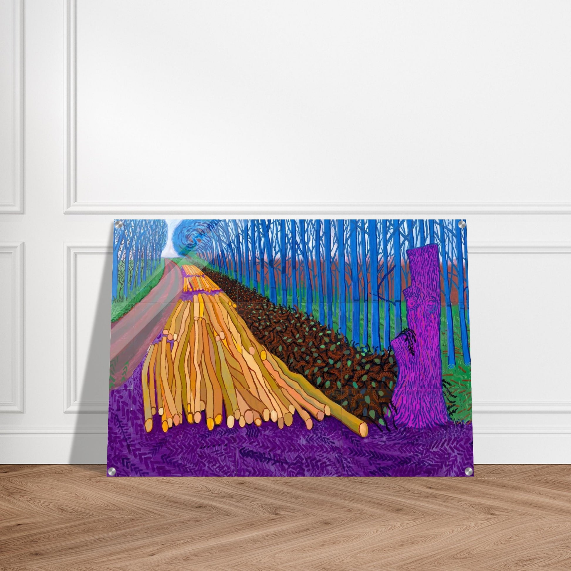 David Hockney - David Hockney Acrylic Print - 70x100 cm / 28x40″ inches | David Hockney Wall Art | David Hockney Prints