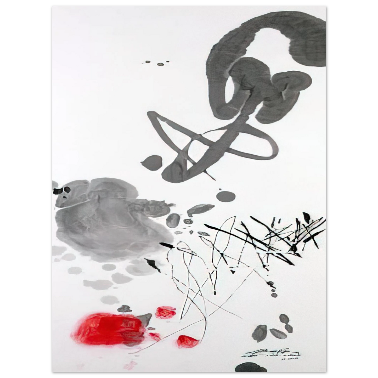 Chu teh Chun - MAR 08 NO 7 2008  75x100 cm / 30x40inches Fine Art Poster