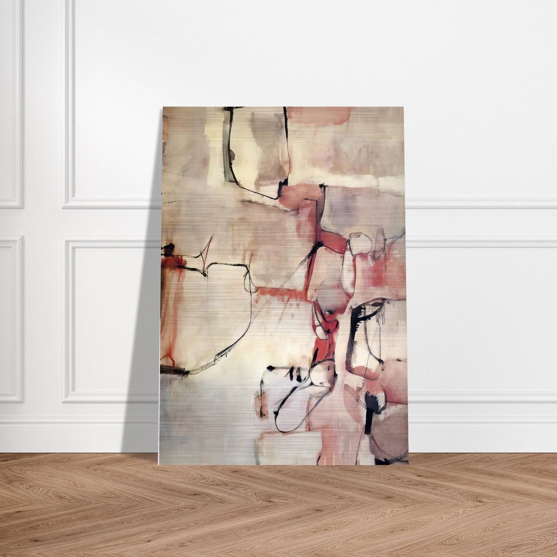 Albuquerque #3 - Richard Diebenkorn Brushed Aluminum Print - 70x100 cm / 28x40 inches | Richard Diebenkorn Aluminum Print | Richard Diebenkorn Prints