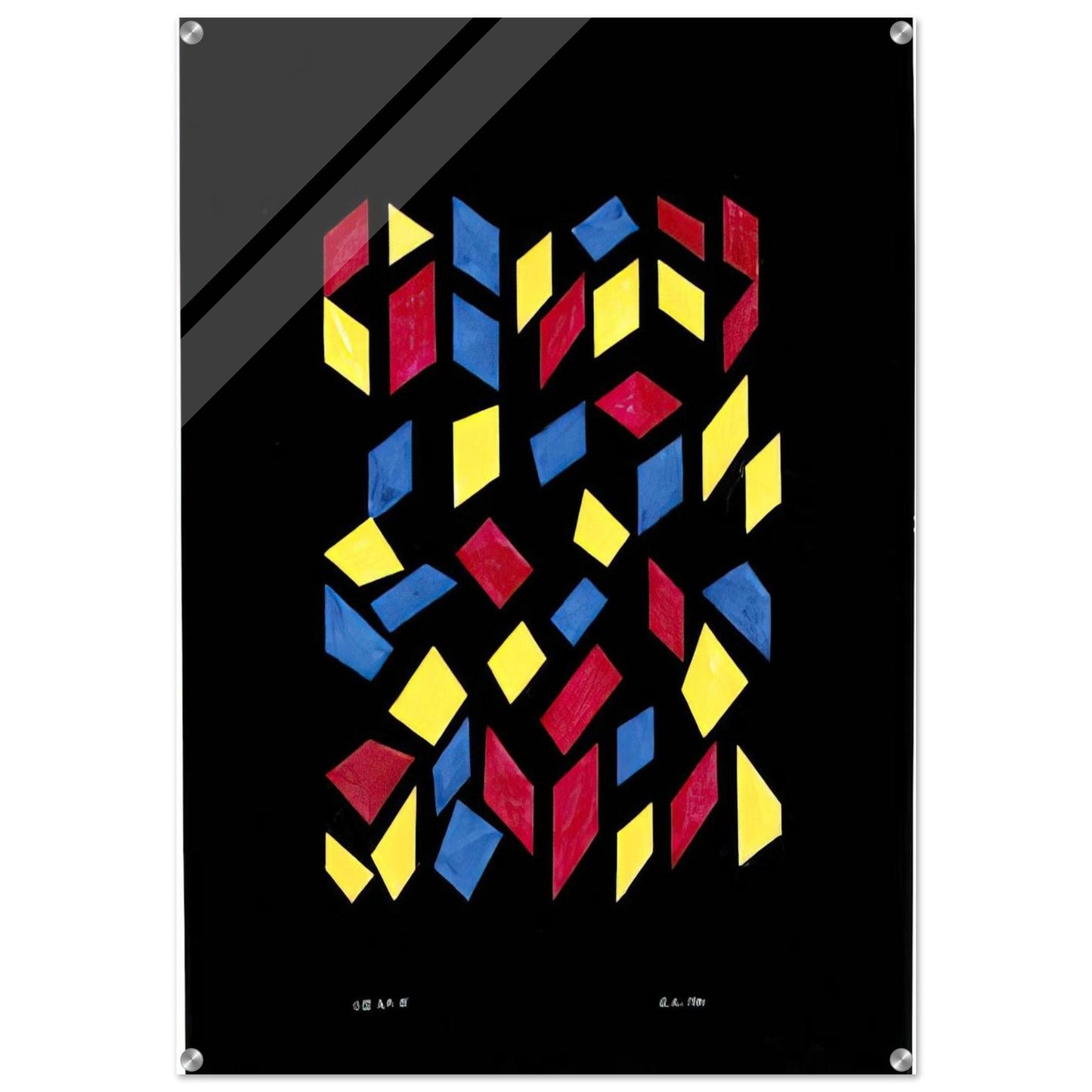 ORCHESTRA III 1980 - Anni Albers Acrylic Print - 70x100 cm / 28x40″ inches