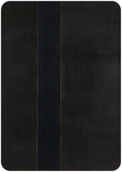 Abraham By Barnett Newman Pack of 10 Post Cards | Barnett Newman Post Cards | A6 (10.5 x 14.8 cm) - 4.1 x 5.8 inches