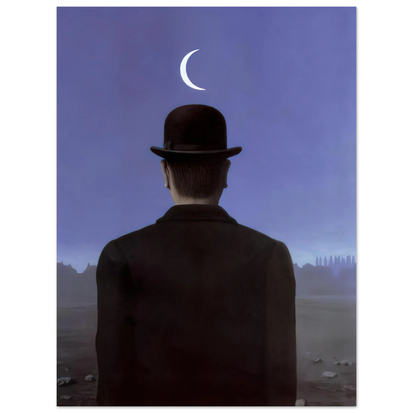 Rene Magritte - THE SCHOOLMASTER 1954  75x100 cm / 30x40inches Fine Art Poster