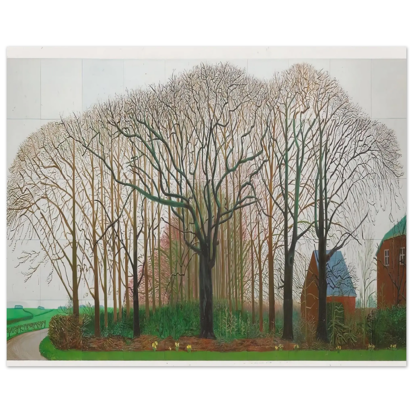 David Hockney - David Hockney Wall art - 70x100 cm / 28x40 Inches - Fine Art Poster - -