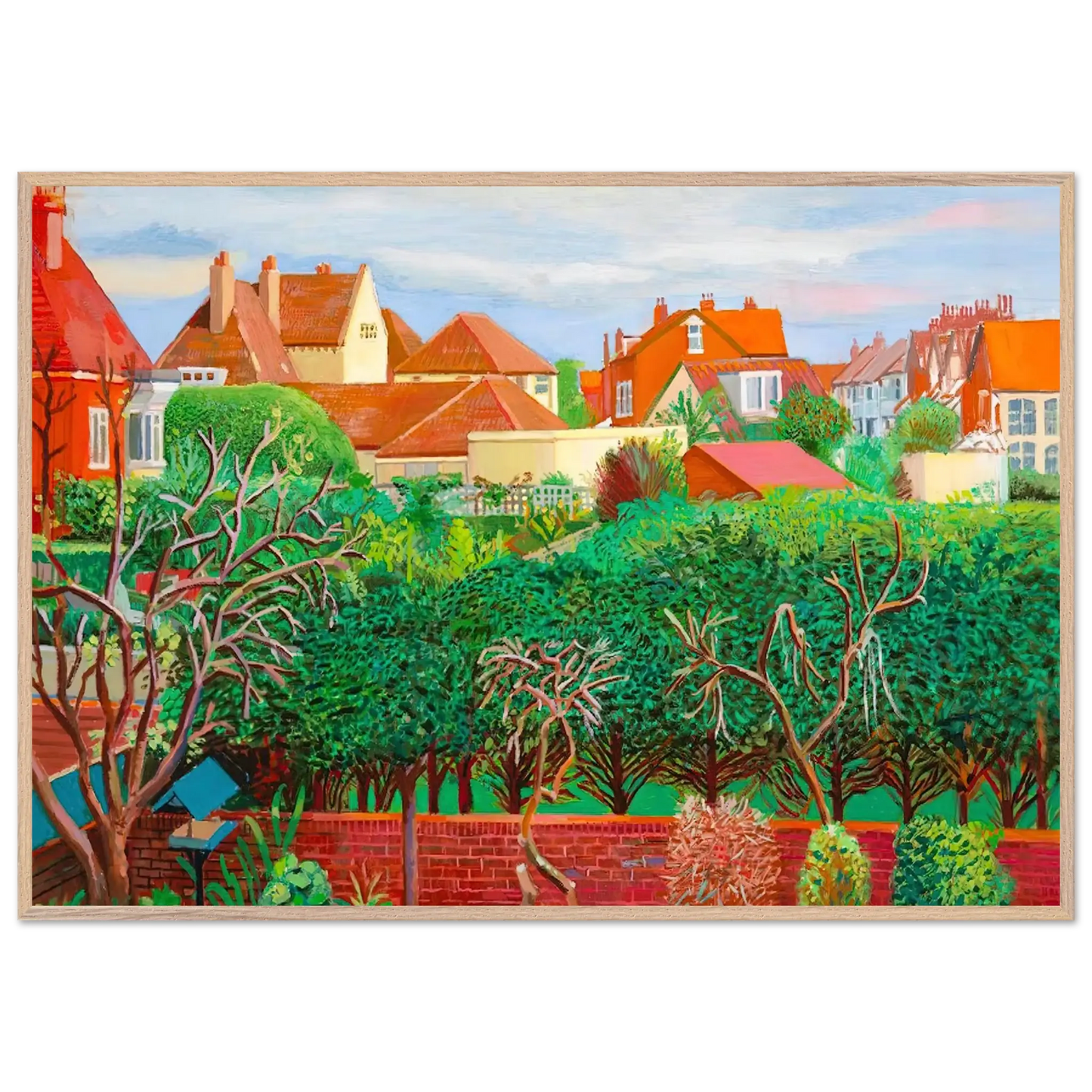 David Hockney - David Hockney Wall art - 70x100 cm / 28x40 Inches - Fine Art Poster - -
