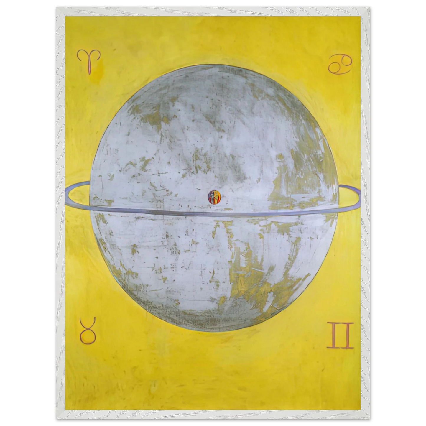 Hilma af Klint - THE DOVE NR 12 1915 Wall art - 21x29.7 cm / 8x12" - Fine Art Poster-canvas - -