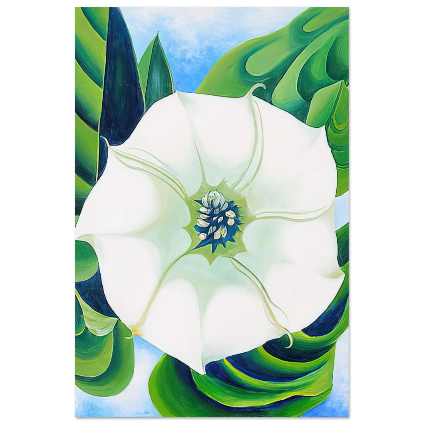 Georgia O'Keeffe - Jimson Weed Fine Art Poster