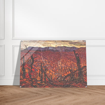 First Snow, Algoma Country - 1920 - A.Y. Jackson Acrylic Print - 70x100 cm / 28x40″ inches
