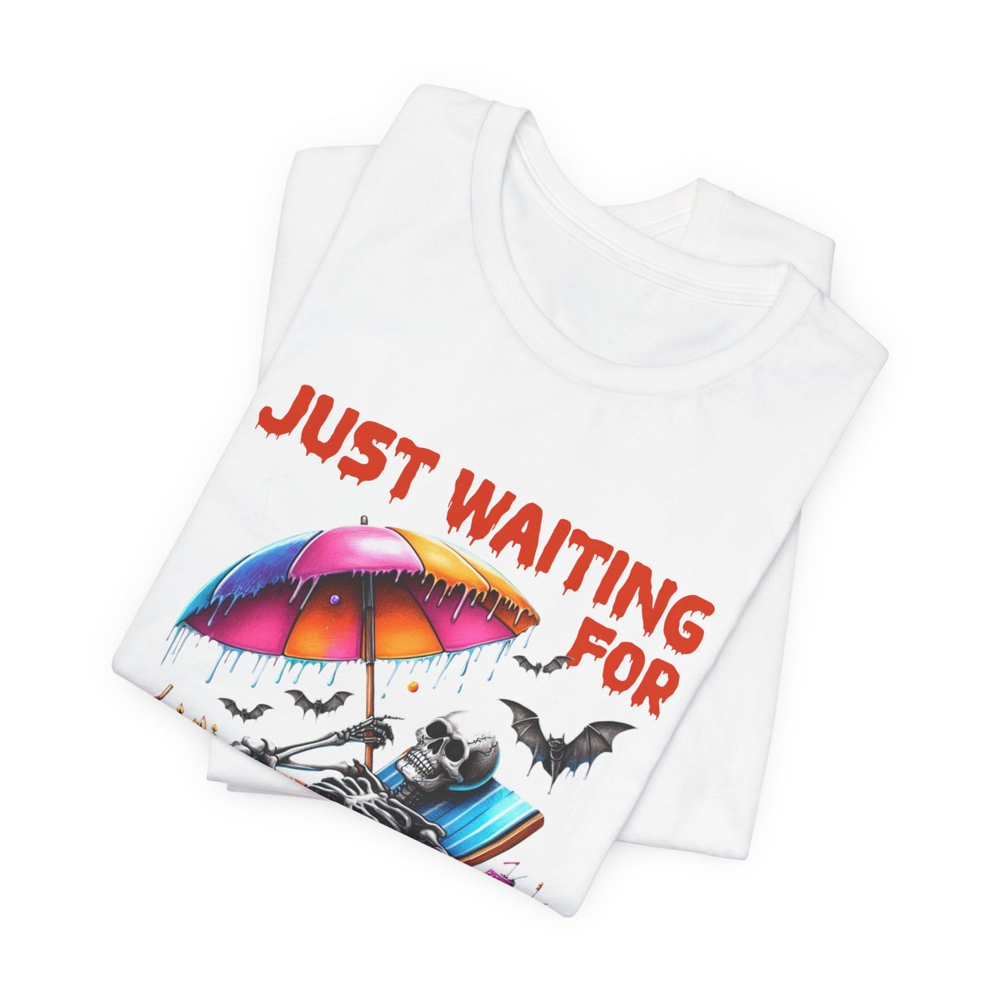 Spooky Summer Skeleton Wacht Gewoon Op Halloween