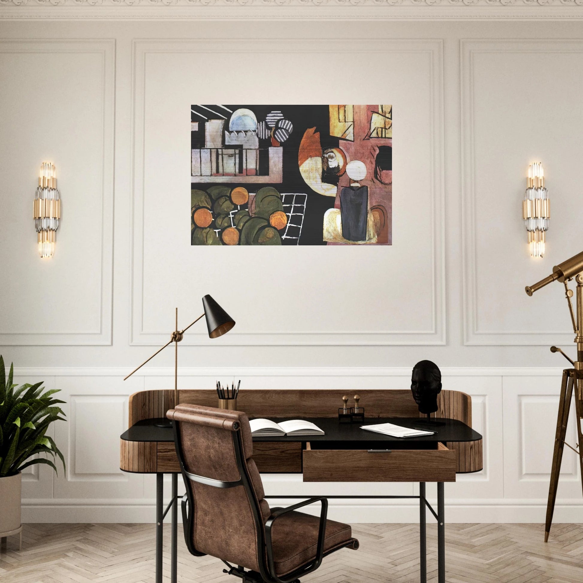 THE MORACCANS 1916 - Henri Matisse Brushed Aluminum Print - 70x100 cm / 28x40 inches | Henri Matisse Aluminum Print | Henri Matisse Prints