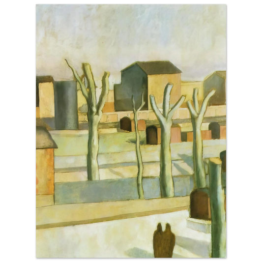 Salvador Dali - THE STATION AT FIGUERAS  75x100 cm / 30x40inches Fine Art Poster