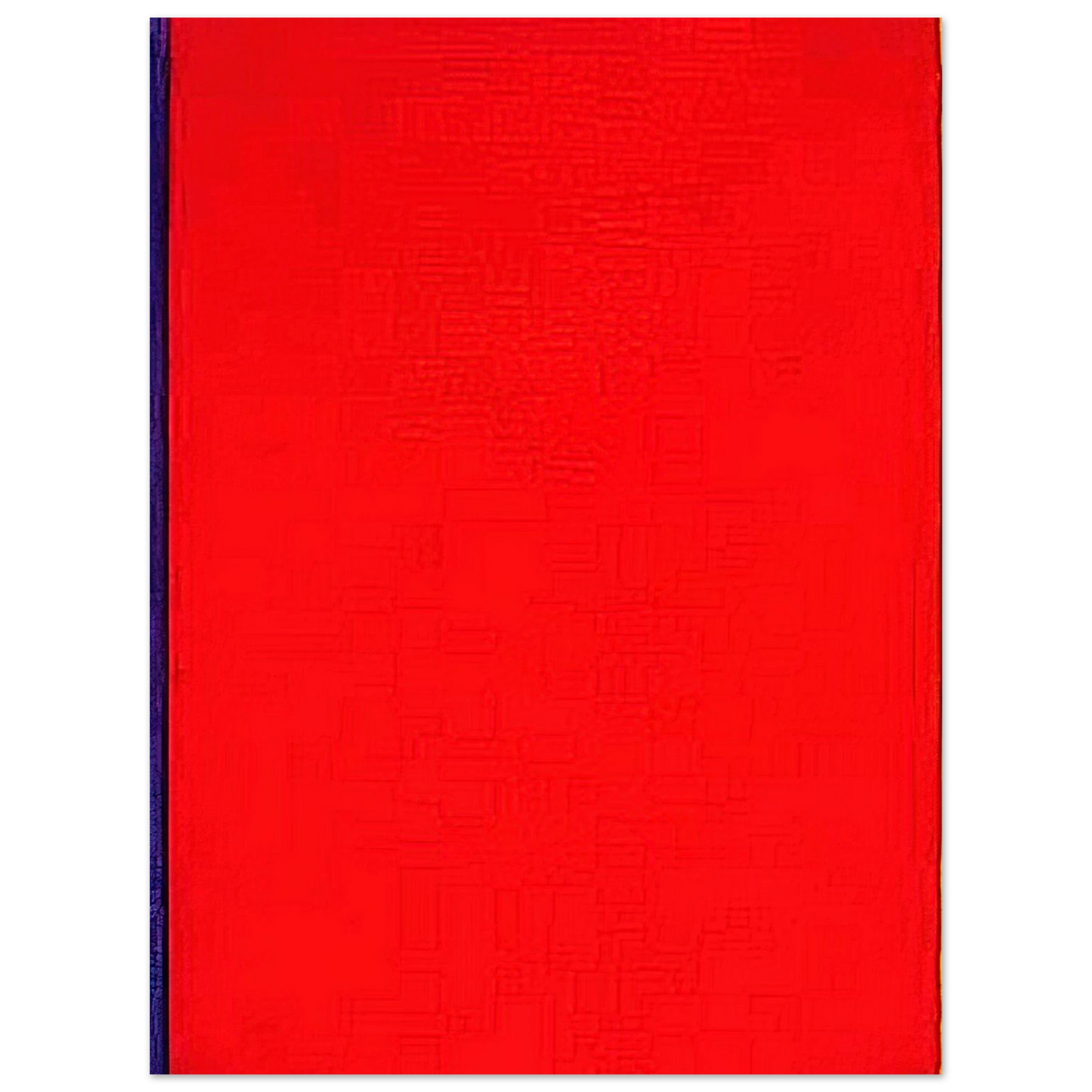 Barnett Newman - Who's Afraid of Red, Yellow, and Blue I  75x100 cm / 30x40inches Fine Art Poster