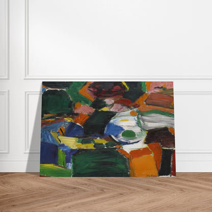 ORCHARD STREET 2 1957 - Grace Hartigan Brushed Aluminum Print - 70x100 cm / 28x40 inches | Grace Hartigan Aluminum Print | Grace Hartigan Prints