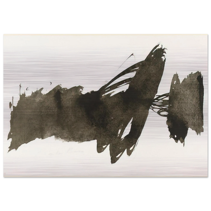 Untitled - 1950 - Julius Bissier Brushed Aluminum Print - 70x100 cm / 28x40 inches | Julius Bissier Aluminum Print | Julius Bissier Prints