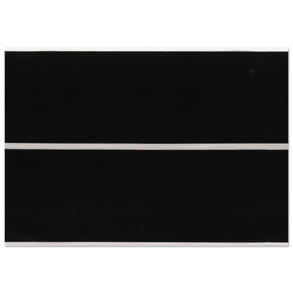 Horizontal Band - Ellsworth Kelly Brushed Aluminum Print - 70x100 cm / 28x40 inches | Ellsworth Kelly Aluminum Print | Ellsworth Kelly Prints
