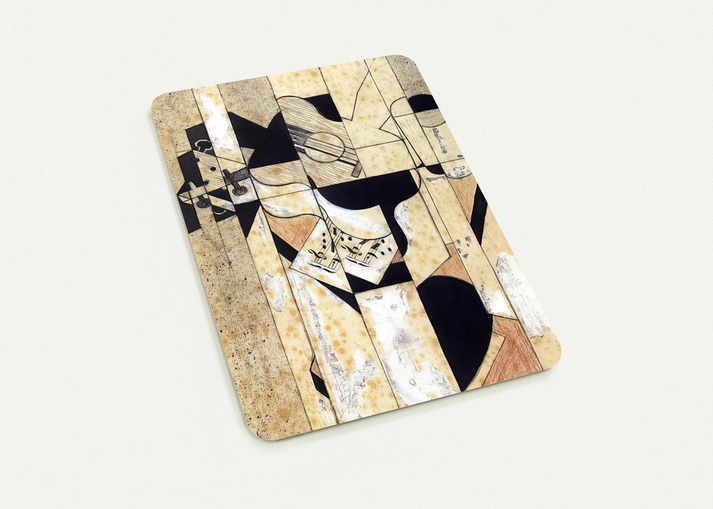 GUITAR AND GLASS 1912 By Juan Gris Pack of 10 Post Cards | Juan Gris Post Cards | A6 (10.5 x 14.8 cm) - 4.1 x 5.8 inches