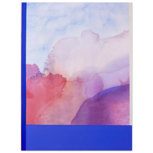 Ronnie Landfield - High Country - 2000  75x100 cm / 30x40inches Fine Art Poster