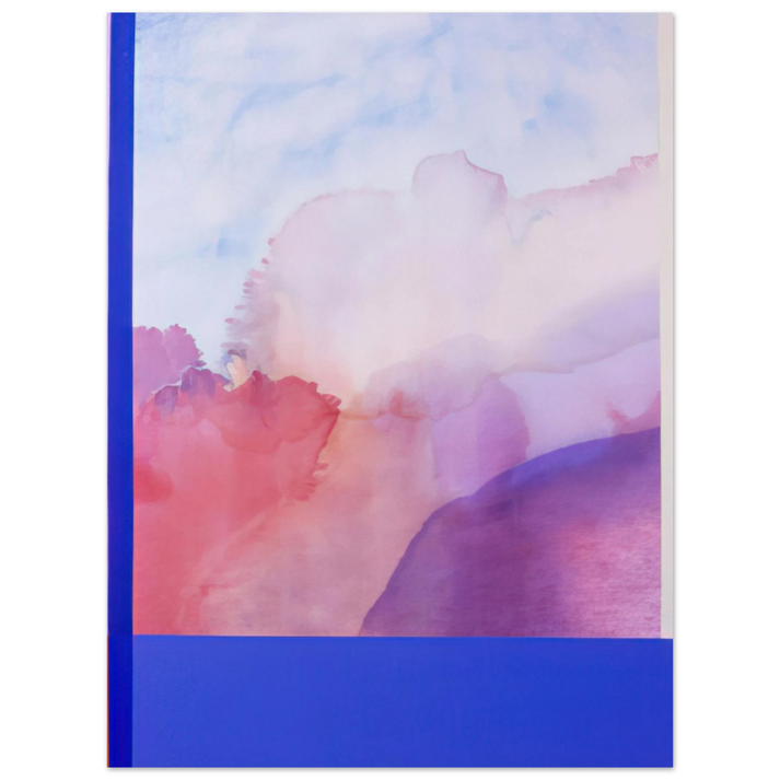 Ronnie Landfield - High Country - 2000  75x100 cm / 30x40inches Fine Art Poster
