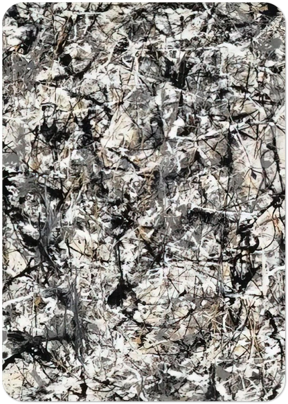 CATHEDRAL 1947 By Jackson Pollock Pack of 10 Post Cards | Jackson Pollock Post Cards | A6 (10.5 x 14.8 cm) - 4.1 x 5.8 inches