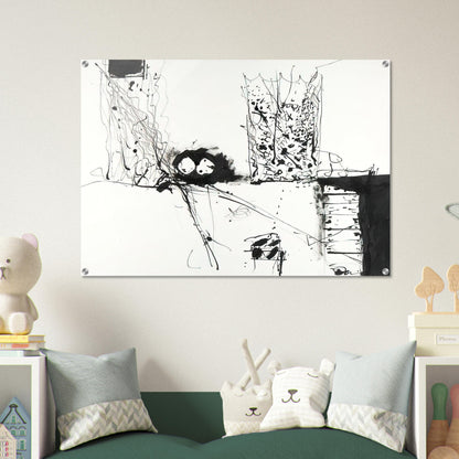 Tree House - 1981 - Gene Davis Acrylic Print - 70x100 cm / 28x40″ inches