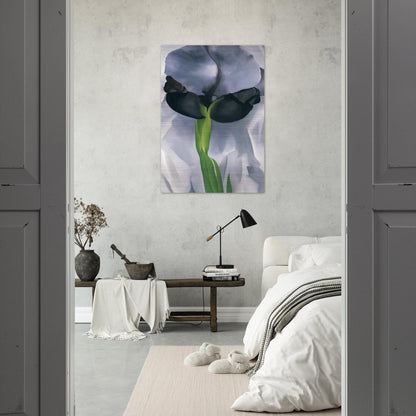Iris 7 - Georgia O'Keeffe Brushed Aluminum Print - 70x100 cm / 28x40 inches | Georgia O'Keeffe Aluminum Print | Georgia O'Keeffe Prints