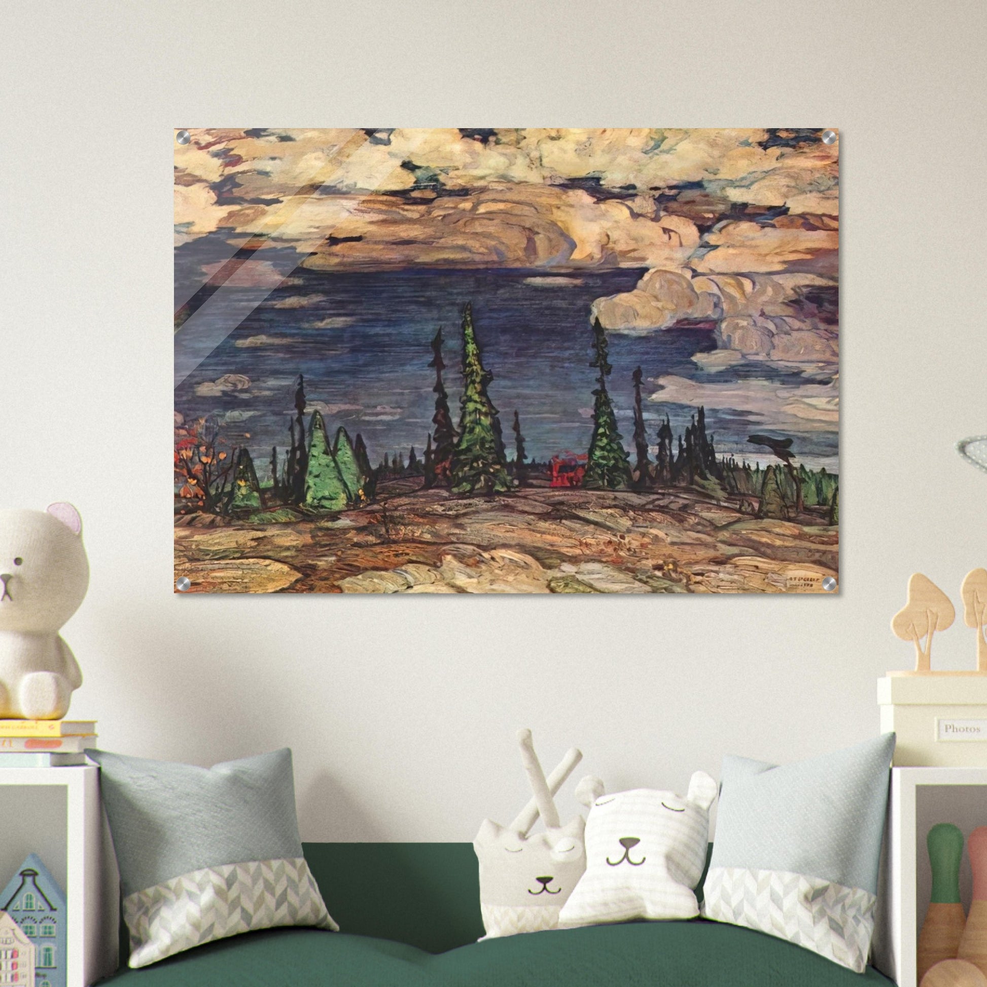 Terre Sauvage - 1913 - A.Y. Jackson Acrylic Print - 70x100 cm / 28x40″ inches