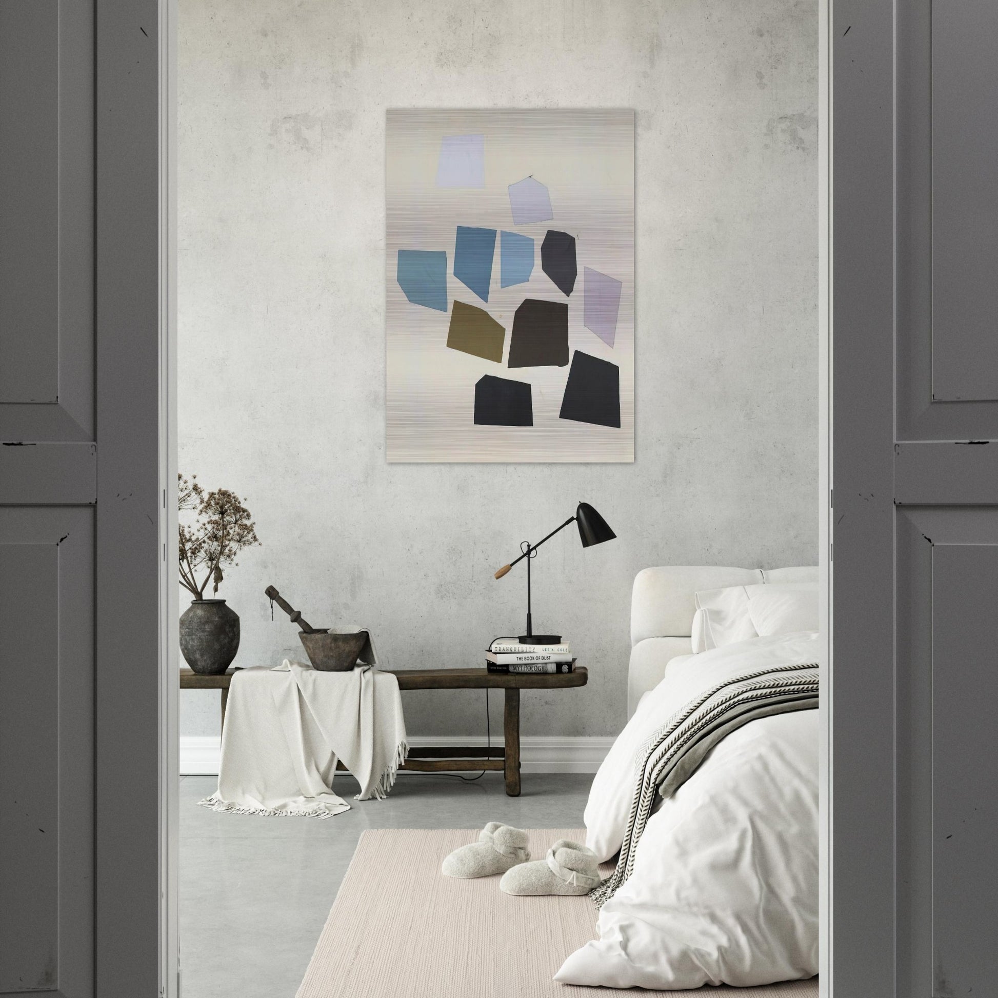 Abstraction - Post-Painterly Abstraction - Robert Goodnough Brushed Aluminum Print - 70x100 cm / 28x40 inches | Robert Goodnough Aluminum Print | Robert Goodnough Prints