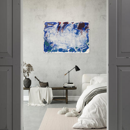 Happy Death Stone - Sam Francis Acrylic Print - 70x100 cm / 28x40″ inches
