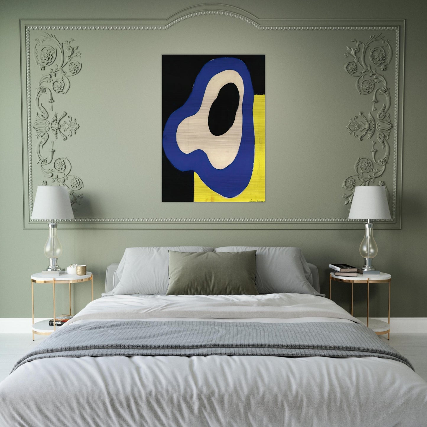 RYTHME - Sonia Delaunay Brushed Aluminum Print - 70x100 cm / 28x40 inches | Sonia Delaunay Aluminum Print | Sonia Delaunay Prints
