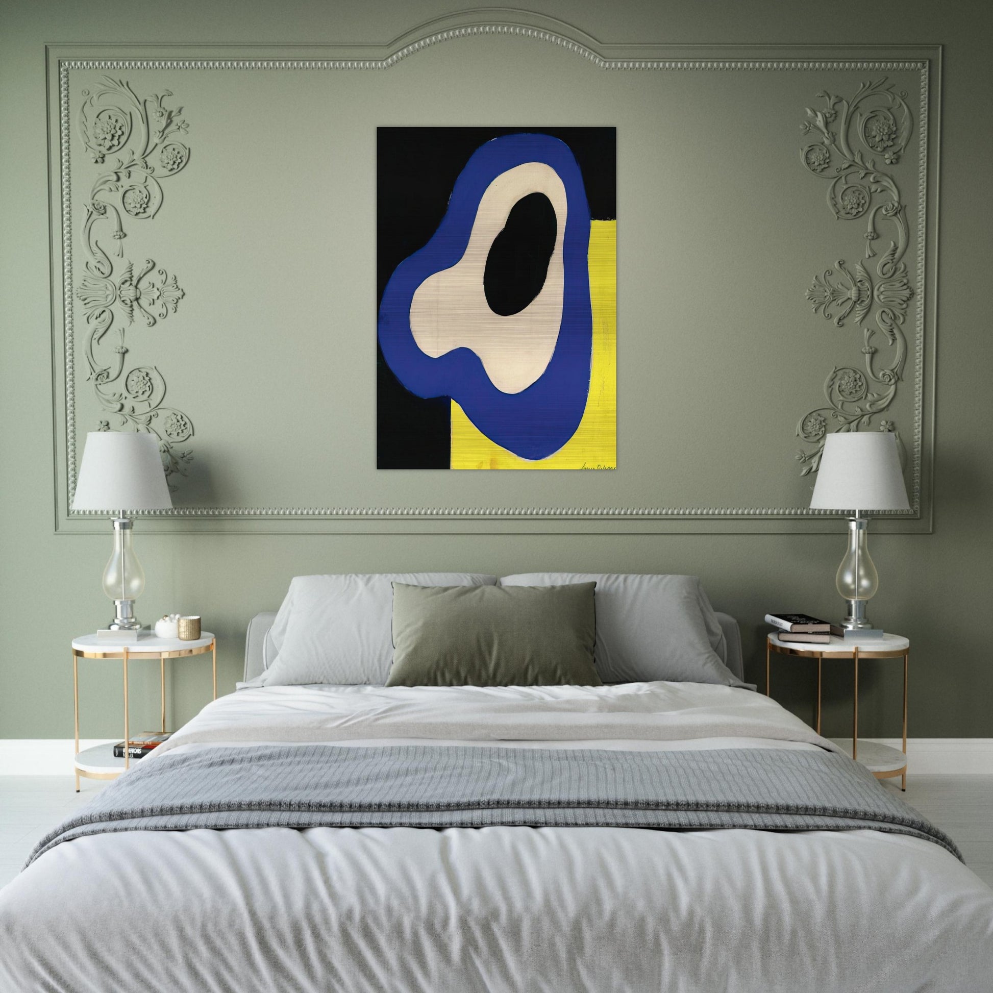 RYTHME - Sonia Delaunay Brushed Aluminum Print - 70x100 cm / 28x40 inches | Sonia Delaunay Aluminum Print | Sonia Delaunay Prints
