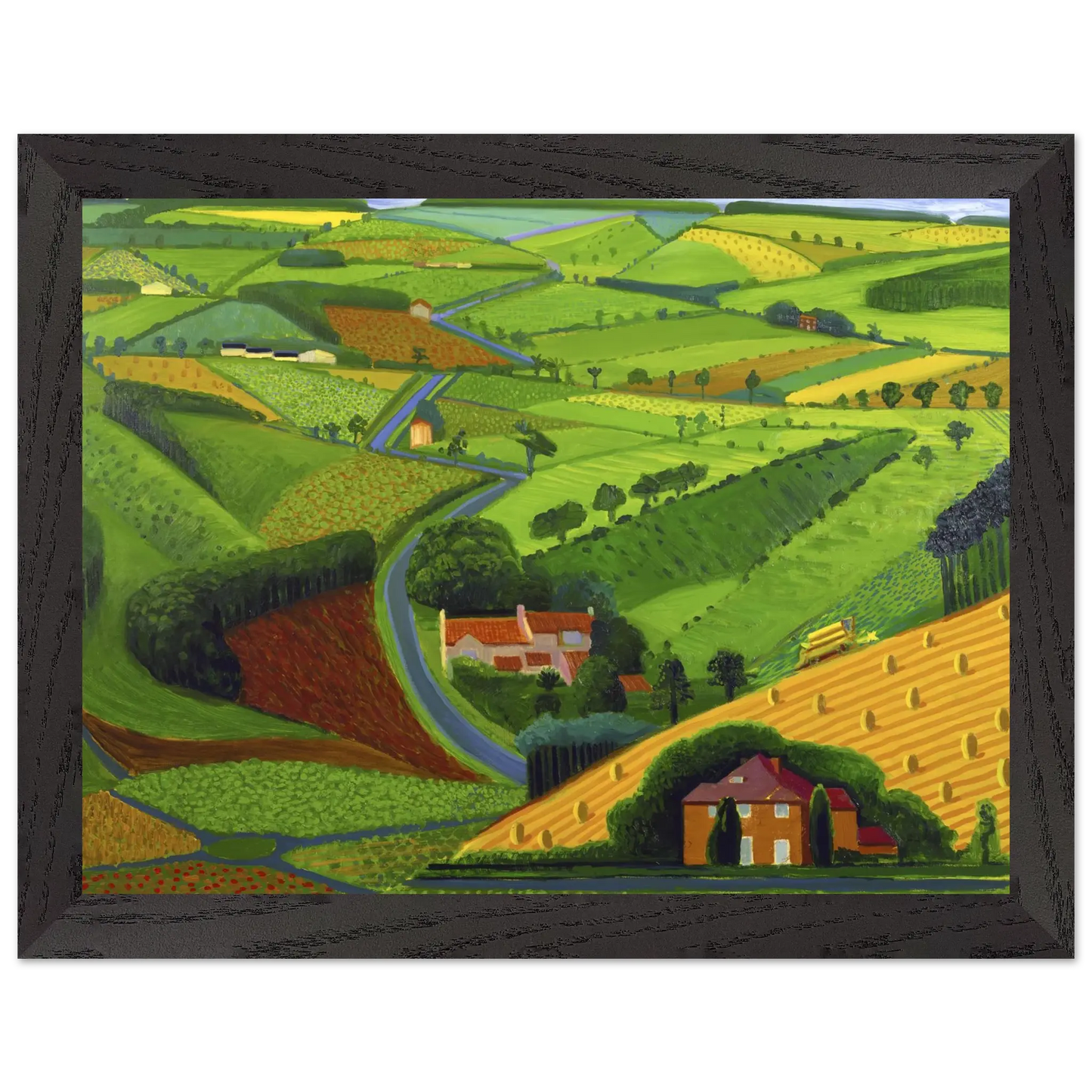 David Hockney - David Hockney Wall art - 15x20 cm / 6x8 Inches - Fine Art Poster - -