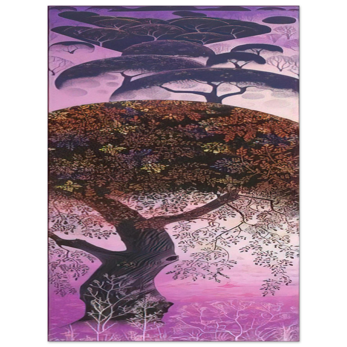 Eyvind Earle - California Tapestry  75x100 cm / 30x40inches Fine Art Poster