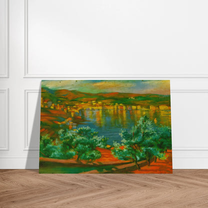FESTIVAL OF ST LUCIA AT VILLAMALLA - Salvador Dali Brushed Aluminum Print - 70x100 cm / 28x40 inches | Salvador Dali Aluminum Print | Salvador Dali Prints