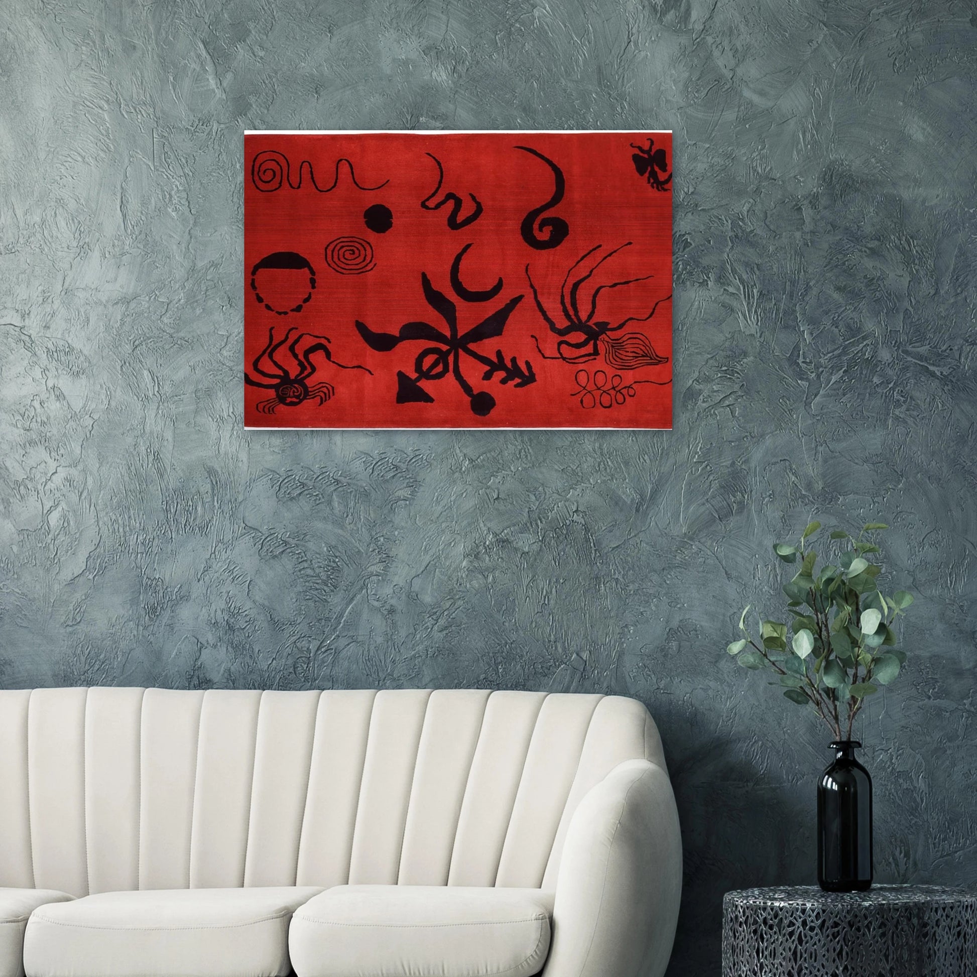 ARAIGNEE 1953 - Alexander Calder Brushed Aluminum Print - 70x100 cm / 28x40 inches | Alexander Calder Aluminum Print | Alexander Calder Prints