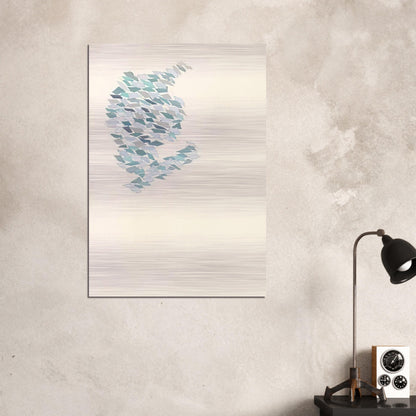 Pastel I - 1971 - Robert Goodnough Brushed Aluminum Print - 70x100 cm / 28x40 inches | Robert Goodnough Aluminum Print | Robert Goodnough Prints