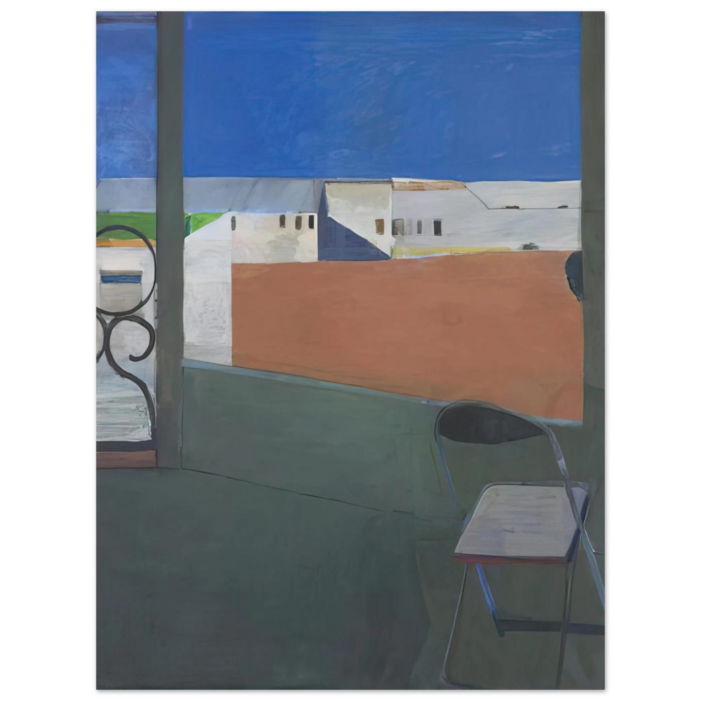 Richard Diebenkorn - Window  75x100 cm / 30x40inches Fine Art Poster