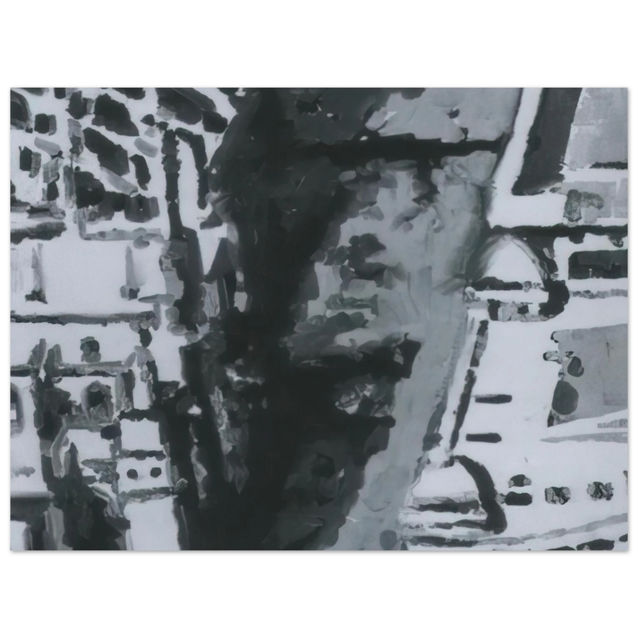 Gerhard Richter - TOWNSCAPE M7 1968  75x100 cm / 30x40inches Fine Art Poster