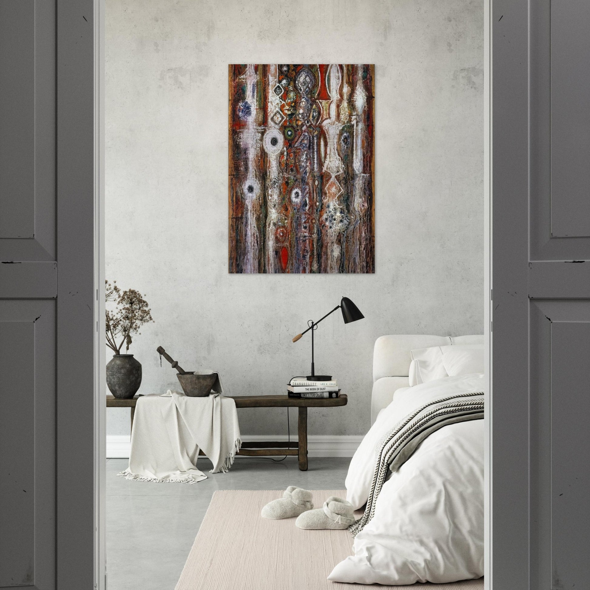 Illumination Gothic - Richard Pousette-Dart Brushed Aluminum Print - 70x100 cm / 28x40 inches | Richard Pousette-Dart Aluminum Print | Richard Pousette-Dart Prints