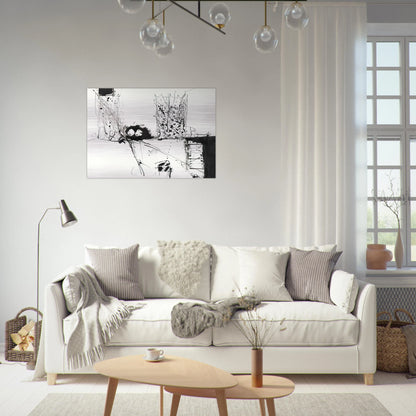 Tree House - 1981 - Gene Davis Brushed Aluminum Print - 70x100 cm / 28x40 inches | Gene Davis Aluminum Print | Gene Davis Prints