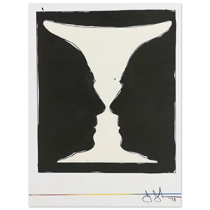 Jasper Johns - CUP 2 PICASSO 1973  75x100 cm / 30x40inches Fine Art Poster