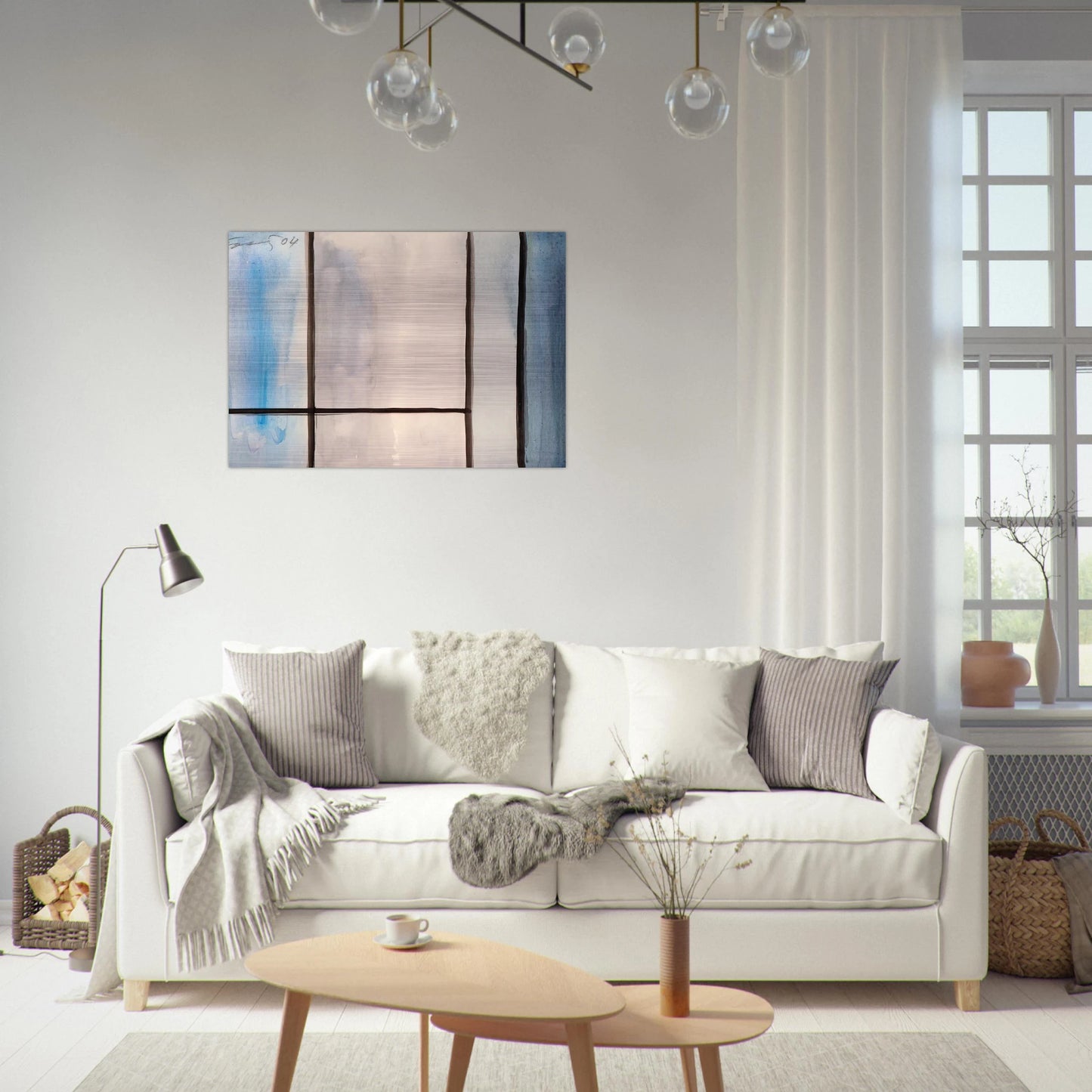 Untitled 04.B.0111 - 2004 - Gunther Forg Brushed Aluminum Print - 70x100 cm / 28x40 inches | Gunther Forg Aluminum Print | Gunther Forg Prints