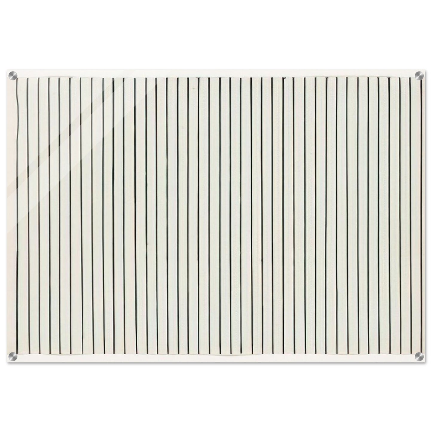 Vertical Lines from the series Line Form Color - Ellsworth Kelly Acrylic Print - 70x100 cm / 28x40″ inches