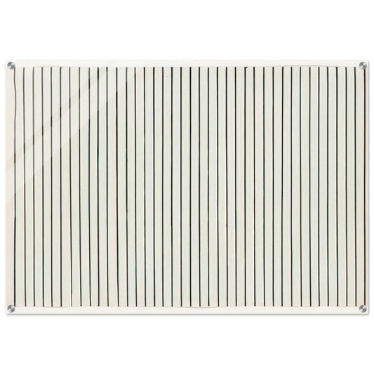 Vertical Lines from the series Line Form Color - Ellsworth Kelly Acrylic Print - 70x100 cm / 28x40″ inches