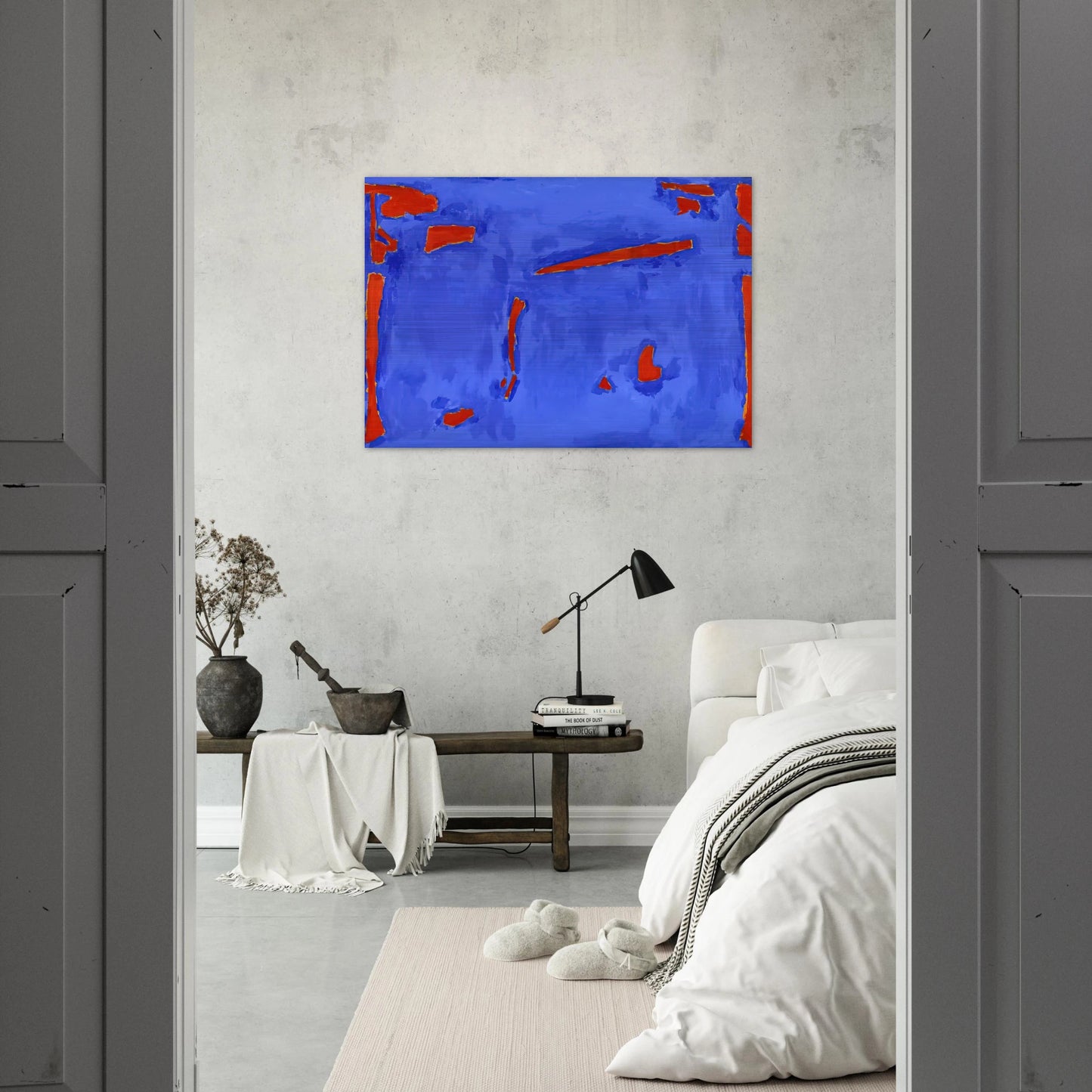 Bright Day - 1966 - Betty Parsons Brushed Aluminum Print - 70x100 cm / 28x40 inches | Betty Parsons Aluminum Print | Betty Parsons Prints