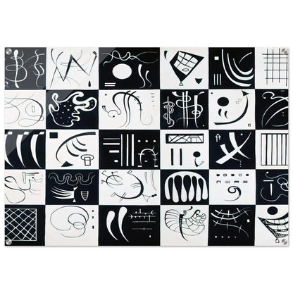 THIRTY 1937 - Wassily Kandinsky Acrylic Print - 70x100 cm / 28x40″ inches